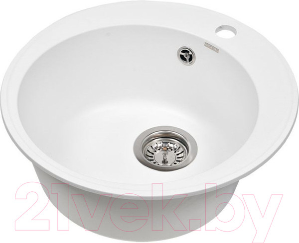 Изображение товара Мойка кухонная Wisent 480-28WR (с сифоном GER013)