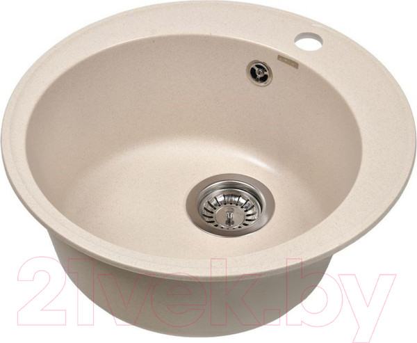 Изображение товара Мойка кухонная Wisent 480-30WR (с сифоном GER013)