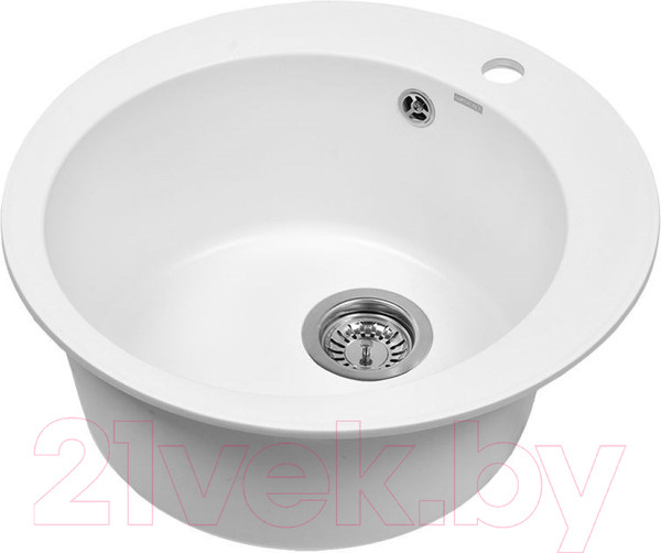 Изображение товара Мойка кухонная Wisent 510-28WR (с сифоном GER013)