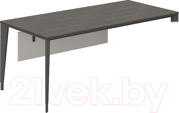 Изображение товара Письменный стол Norden 180x90x74 / NZ-0105.BT.AN (бренсон трюфель/антрацит)