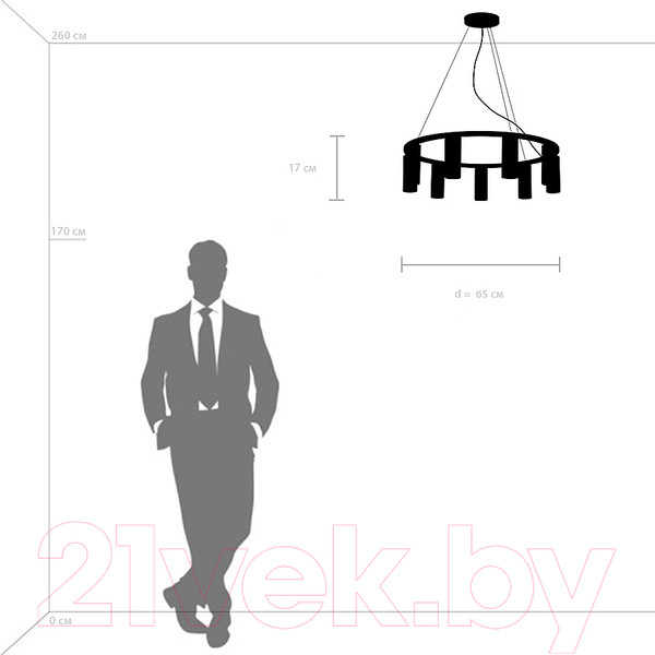 Изображение товара Люстра Lightstar Roma 718097 (MD2166-9A)