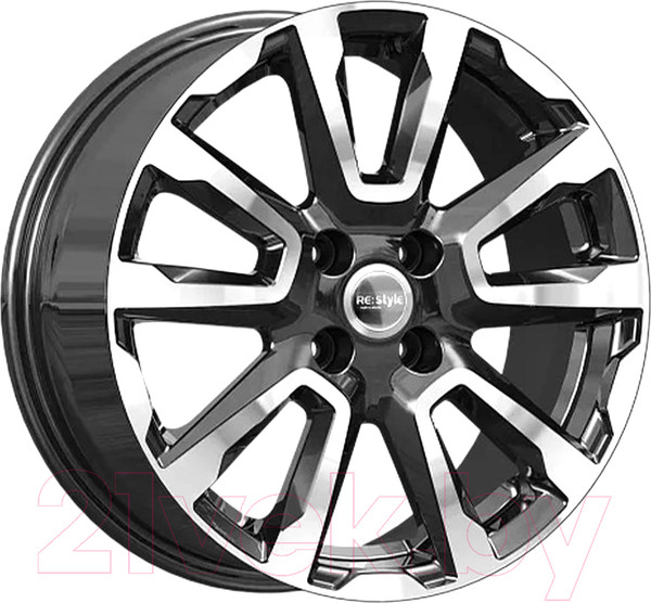 Изображение товара Литой диск K&K Реплика (КС1026) 16x6.5" 4x100мм DIA 60.1мм ЕТ 41мм Алмаз черный