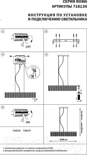 Изображение товара Потолочный светильник Lightstar Roma 718133 (MD2166-13A)