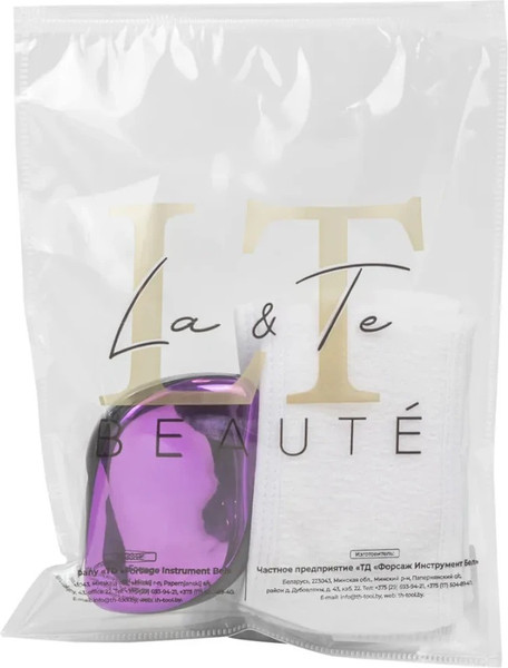 Изображение товара Подарочный набор La and Te beaute Расческа для волос+Повязка на голову LT-39 (53205)