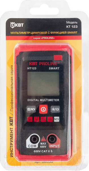 Изображение товара Мультиметр цифровой КВТ Proline KT 123 / 88550