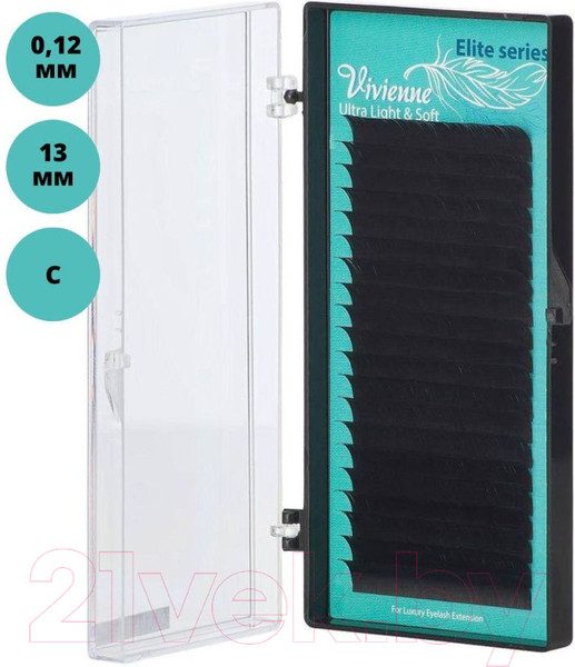 Изображение товара Ресницы для наращивания Vivienne Elite C 0.12 13