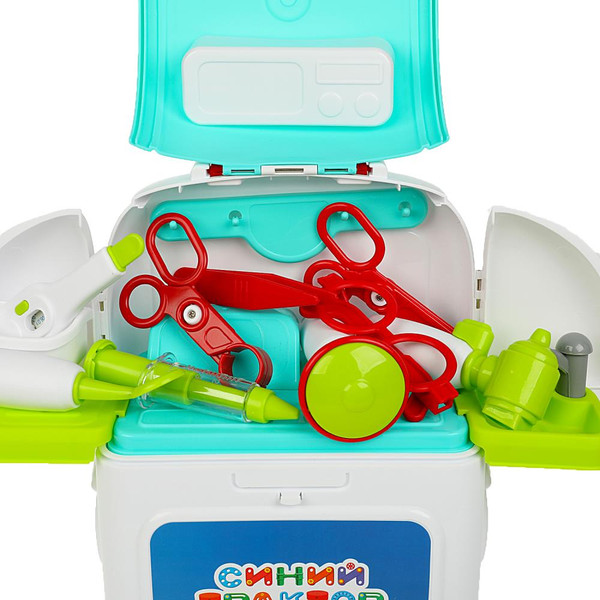 Изображение товара Набор доктора детский Играем вместе Синий трактор / 2002U040-R