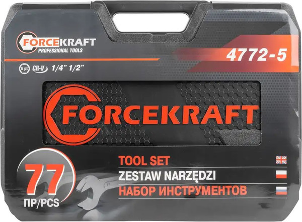 Изображение товара Универсальный набор инструментов ForceKraft FK-4772-5