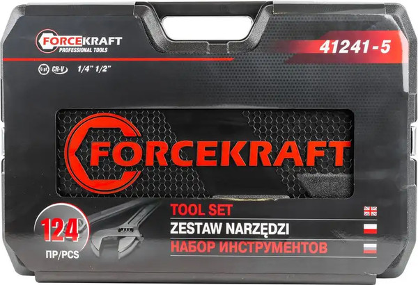 Изображение товара Универсальный набор инструментов ForceKraft FK-41241-5(56418)