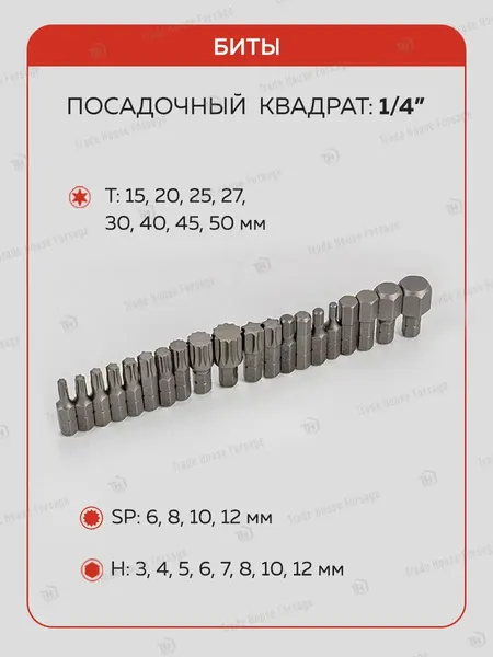 Изображение товара Универсальный набор инструментов ForceKraft FK-41013-5 (56419)