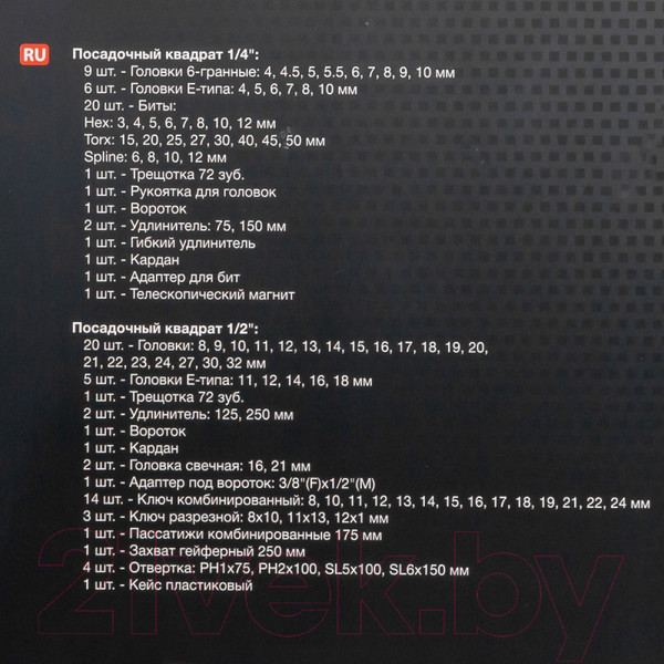 Изображение товара Универсальный набор инструментов ForceKraft FK-41013-5