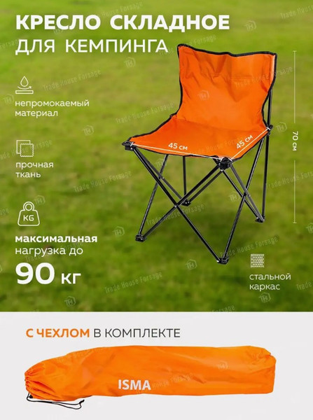 Изображение товара Кресло складное ISMA AFC-620 (56338)