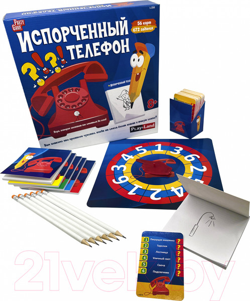 Изображение товара Настольная игра Play Land Испорченный терефон / L-250
