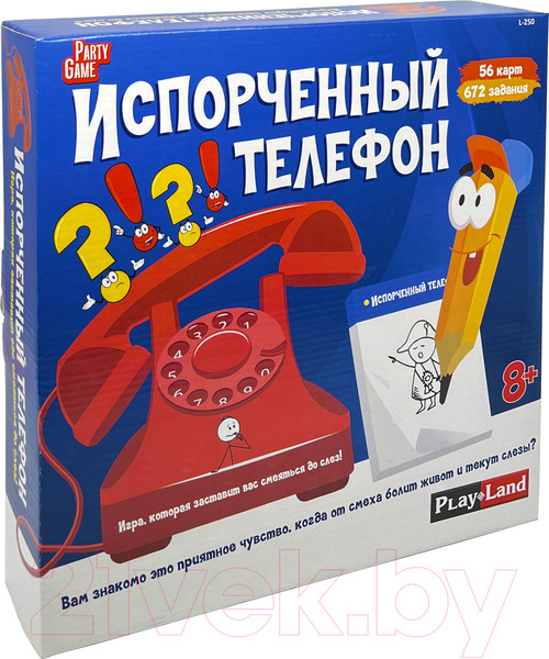 Изображение товара Настольная игра Play Land Испорченный терефон / L-250