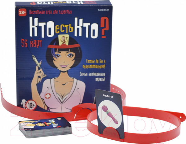 Изображение товара Настольная игра Witty Hooligan Кто есть кто? 18+ / WH-0122