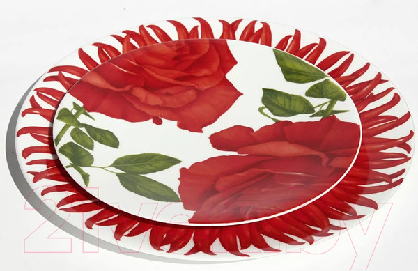 Изображение товара Тарелка столовая обеденная Taitu Sun Red 12-11-0