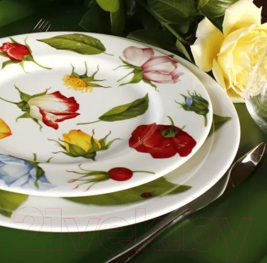 Изображение товара Тарелка столовая обеденная Taitu Romantica 2-10