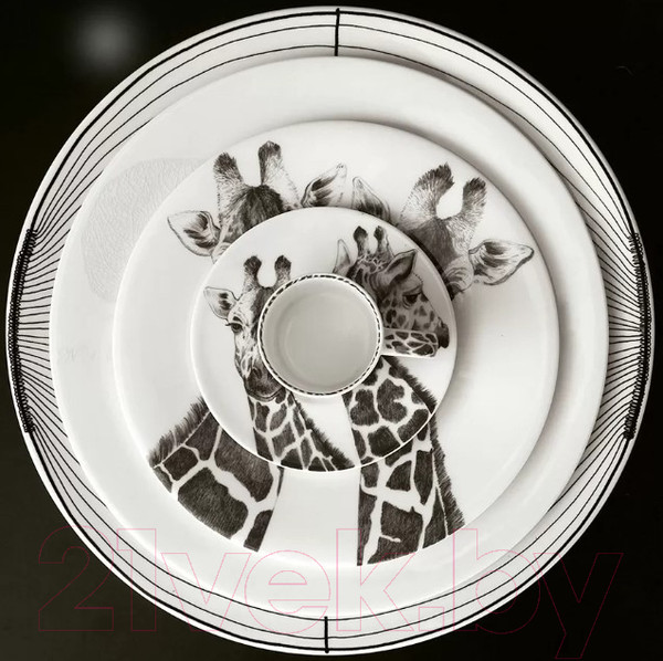 Изображение товара Тарелка столовая обеденная Taitu Wild Spirit Giraffe 12-1-1-B