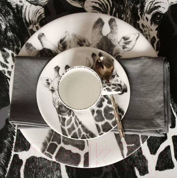Изображение товара Тарелка столовая обеденная Taitu Wild Spirit Giraffe 12-1-1-B