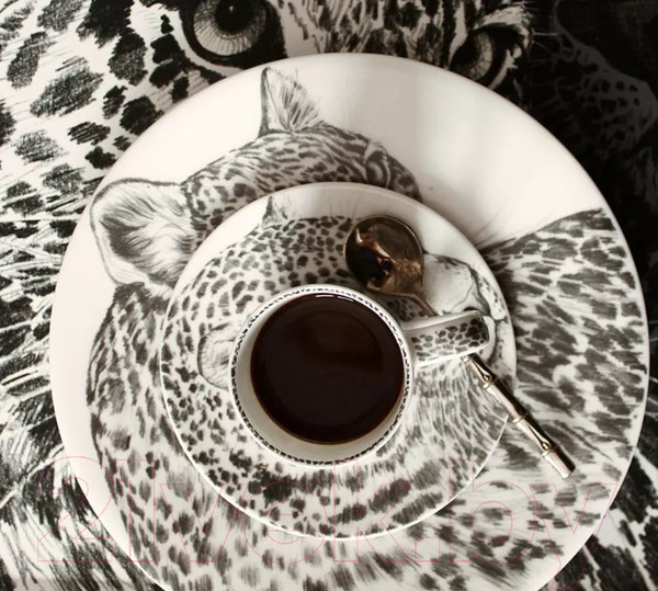 Изображение товара Тарелка столовая обеденная Taitu Wild Spirit Leopard 12-1-1-A