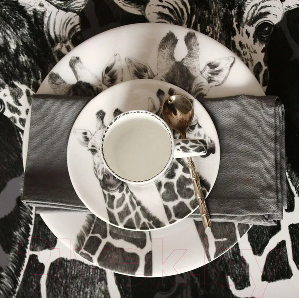 Изображение товара Чашка с блюдцем Taitu Wild Spirit Giraffe 12-1-91-B
