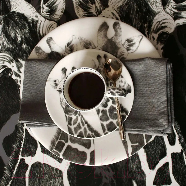 Изображение товара Чашка с блюдцем Taitu Wild Spirit Giraffe 12-1-91-B