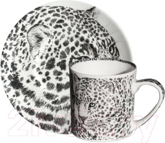 Изображение товара Чашка с блюдцем Taitu Wild Spirit Leopard 12-1-91-A
