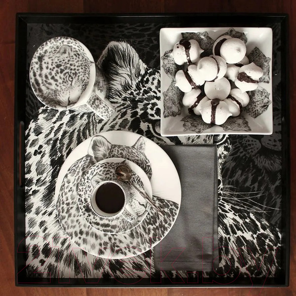 Изображение товара Чашка с блюдцем Taitu Wild Spirit Leopard 12-1-91-A