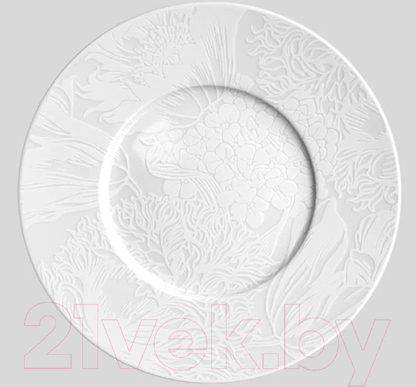 Изображение товара Тарелка столовая обеденная Taitu White Nature 13-3-1