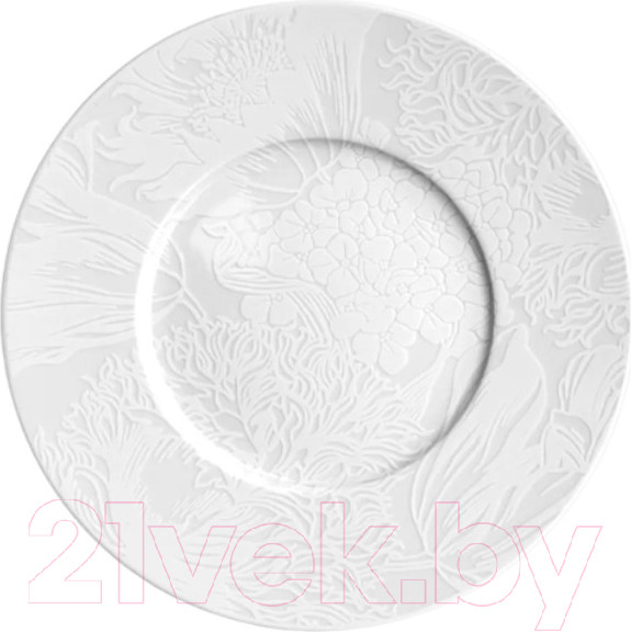 Изображение товара Тарелка столовая обеденная Taitu White Nature 13-3-1
