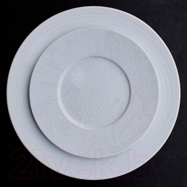 Изображение товара Тарелка столовая обеденная Taitu White Fantasy 13-4-6