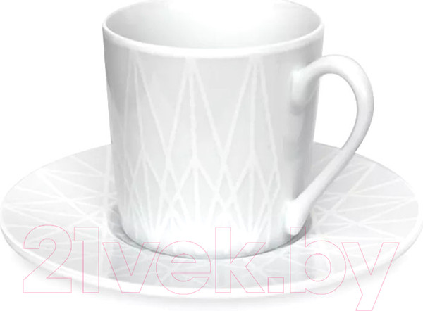 Изображение товара Чашка с блюдцем Taitu White Fantasy 13-4-91
