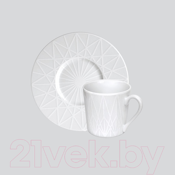 Изображение товара Чашка с блюдцем Taitu White Fantasy 13-4-91