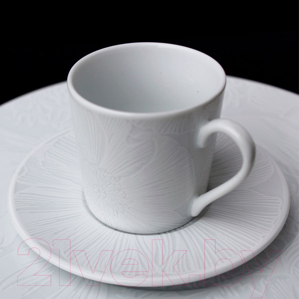 Изображение товара Чашка с блюдцем Taitu White Nature 13-3-91