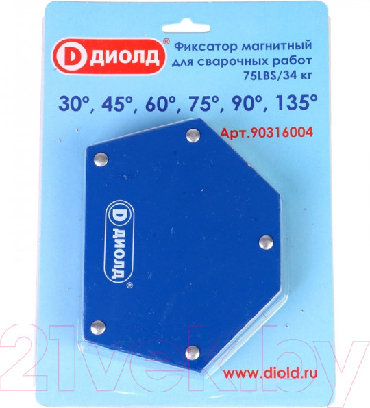Изображение товара Магнитный фиксатор Диолд 75LBS/34кг / 90316004