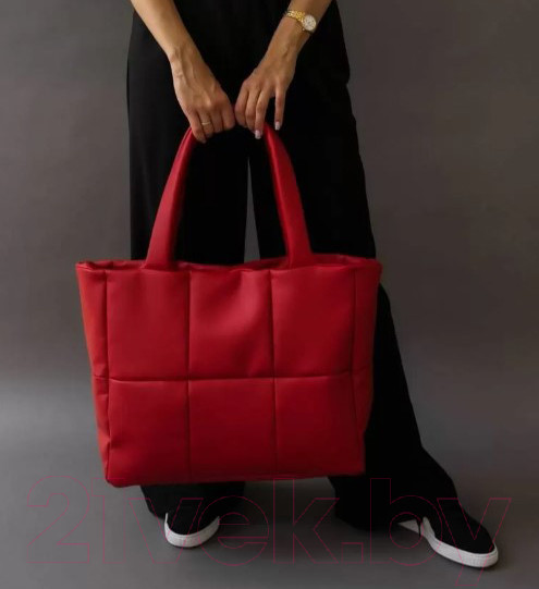 Изображение товара Сумка MT.Style Тоут из экокожи (красный)