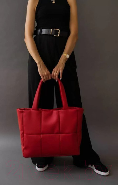 Изображение товара Сумка MT.Style Тоут из экокожи (красный)