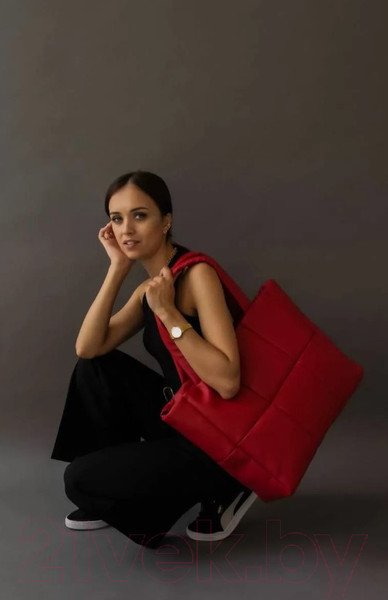 Изображение товара Сумка MT.Style Тоут из экокожи (красный)