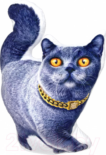 Изображение товара Подушка декоративная Malvina Кот Британец / 9.399.1