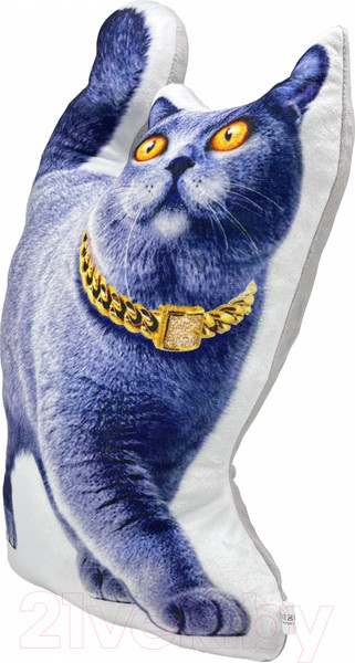 Изображение товара Подушка декоративная Malvina Кот Британец / 9.399.1