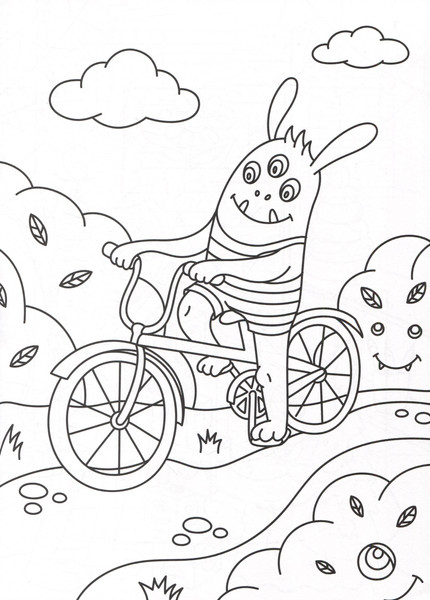 Изображение товара Раскраска Проф-Пресс Разукрашка. Монстрики