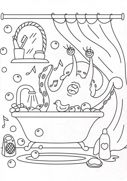 Изображение товара Раскраска Проф-Пресс Разукрашка. Монстрики