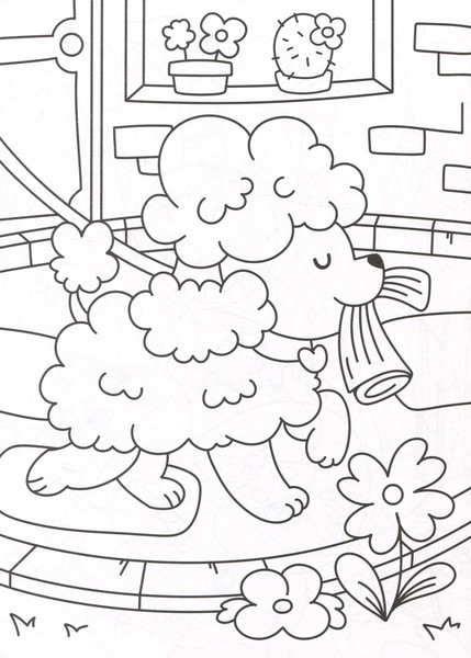 Изображение товара Раскраска Проф-Пресс Разукрашка. Кошечки и собачки