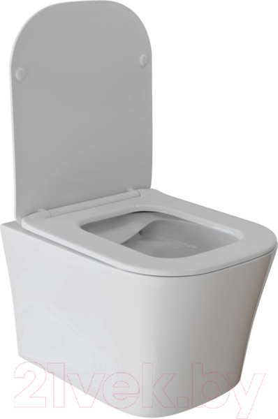 Изображение товара Унитаз подвесной White Wave Promo (белый глянец)