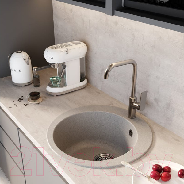 Изображение товара Мойка кухонная Mixline ML-GM13 551892 (серый)