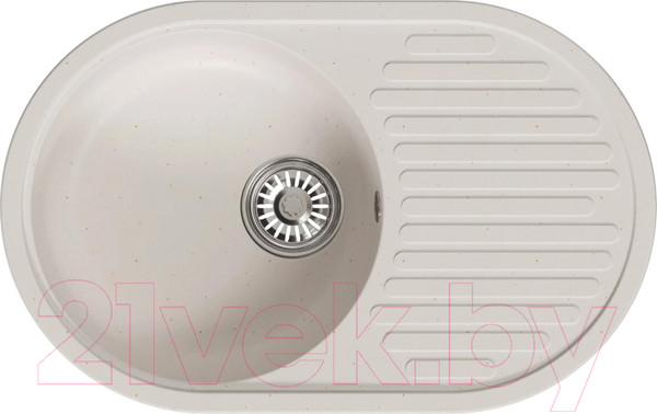 Изображение товара Мойка кухонная Mixline ML-GM16 551930 (белый)