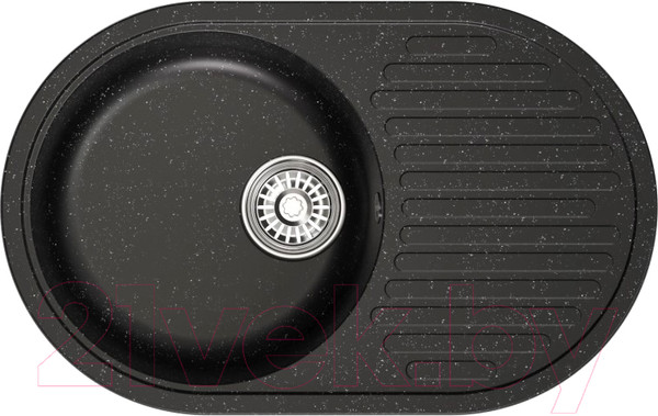 Изображение товара Мойка кухонная Mixline ML-GM16 551926 (черный)
