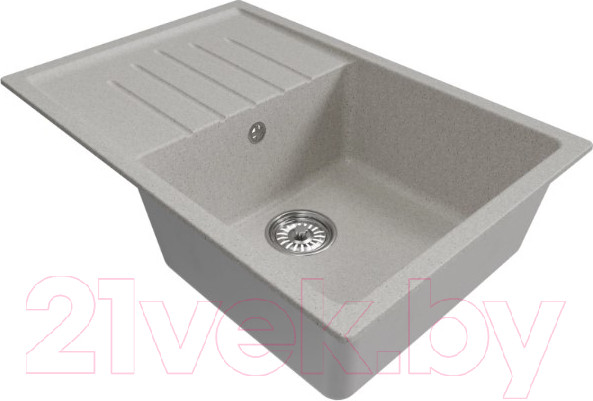 Изображение товара Мойка кухонная Mixline ML-GM19 551984 (серый)