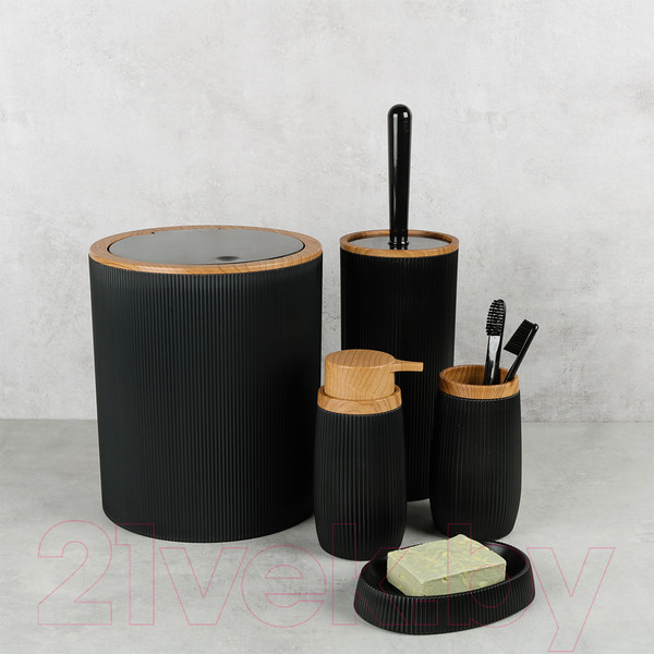 Изображение товара Ершик для унитаза Fixsen Black Boom FX-411-5