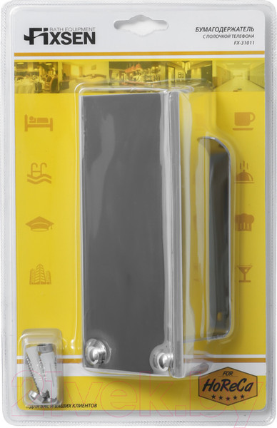 Изображение товара Держатель для туалетной бумаги Fixsen Hotel FX-31011